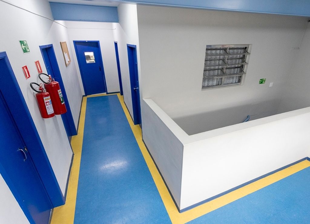 Imagem das estruturas do colegio