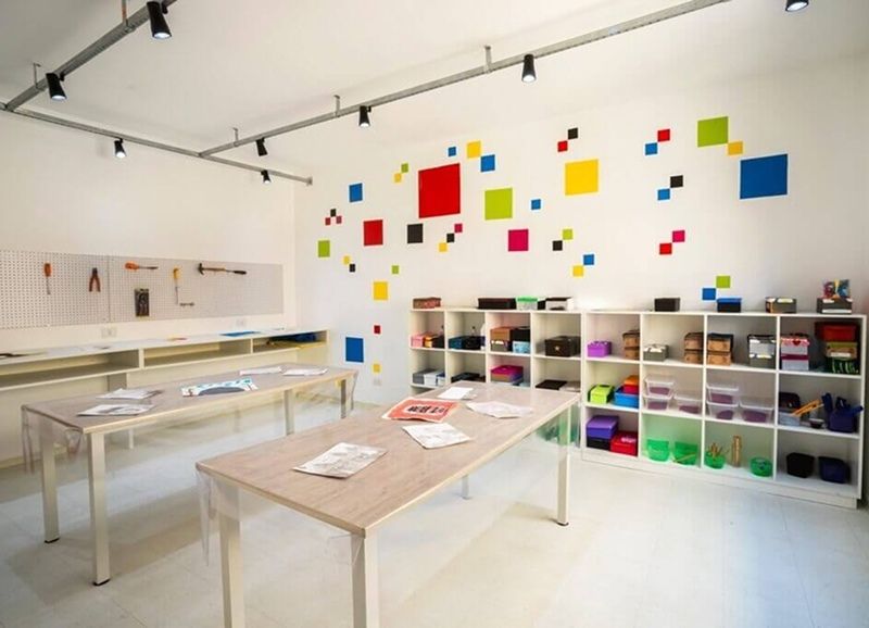 Imagem das estruturas do colegio